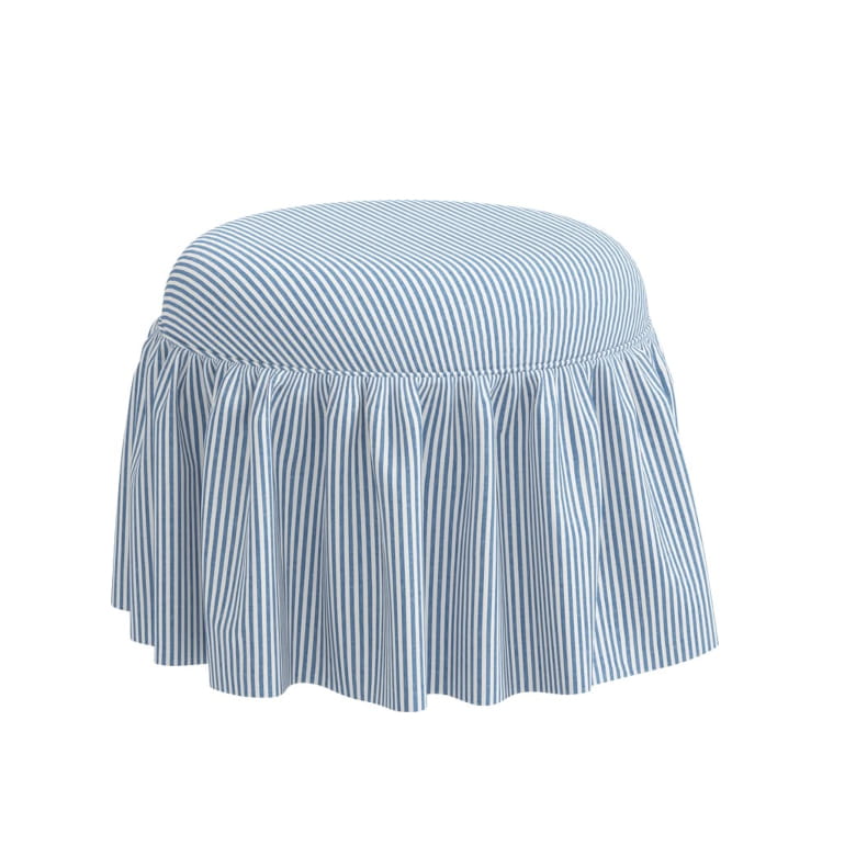 Frill ottoman